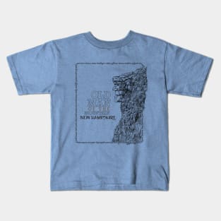 Old Man of the Mountain Kids T-Shirt